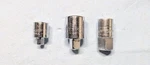 3 Vintage Craftsman "v" Adapters 4246- 4259- 3/8-1/2. Fixed Price $18.00.
