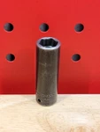 Snap-on Simtm14 7/16" Sae 1/4" Drive Deep 6-point Impact Socket Usa. Fixed Price $13.99.