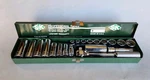 Sk Tools 20pc 3/8" Drive Deep Shallow Socket Set Vintage Aet No.4520. Fixed Price $145.00.