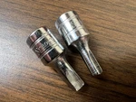 Snap-on Tools F29a 3/8" + F30 5/16 - 3/8 Drive Butterfly Clutch Chrome Sockets. Fixed Price $31.95.