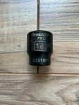 Vintage Husky Pro 22518p 3/8 Drive 6pt 18mm Socket Black Standard. Fixed Price $4.98.