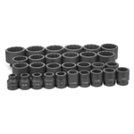 8129grey Pneumatic 3/4" Dr. 29 Piece Fractional Master Set - 12 Point. Fixed Price $1008.62.