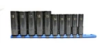 Matco Tools Bdpa-series 10 19mm Deep Impact Socket Set On Rail 3/8 Drive. Fixed Price $125.00.