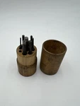 Vtg Marco Drive Pin Punch Set Wood Case Holder Tool Workshop. Fixed Price $49.00.