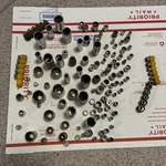 Large Lot Of 128 Sockets Sae Metric Drive 6 Point 12 Some Husky Taiwan Jap. Fixed Price $63.99.