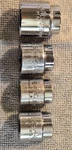 Mac Tools 3/8" Drive 6 Point Shallow Socket, Set Of 4, X266,x246,x266,x286r. Fixed Price $45.00.