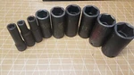 One (1) Williams 1/2" Drive Deep 6-point Impact Socket (9a-6). Fixed Price $9.99.