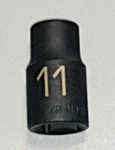 Matco "adv" Cp11m6v, 1/2" Dr. 11mm. Impact Socket, Shallow, 6 Point.. Fixed Price $19.77.