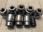 Vintage Usa S-k Sk Tools 9pc 3/4 Drive 12 Point Sae Socket Set -1-3/4. Fixed Price $50.00.