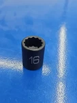 Matco Tools Bp16m2v, 3/8" Drive. 16mm. Imapct Socket, Shallow, 12pt New. Fixed Price $24.00.