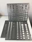 Vintage Craftsman Socket Organizer Trays Sockets Sae & Metric 6pt 12pt. Fixed Price $49.95.