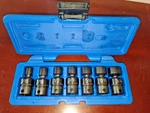 Cbpiu2 - 7 Piece 3/8" Drive Cornwell Bluepower Sae Power Universal Socket Set. Fixed Price $85.00.