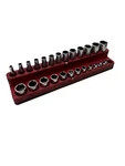 Snap-on & Cornwell 1/4" Drive Metric 6 Point Shallow Deep Stmm Matco Tray. Fixed Price $229.94.