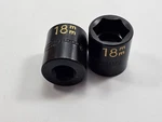 Matco 3/8" Drive 18mm Metric 6 Point Impact Socket Black 1pc. Fixed Price $12.07.