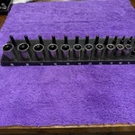 Craftsman Usa 11 Pc 12 Point 3/8" Drive Shallow Socket-all G, Inverted G1,g2. Fixed Price $11.87.
