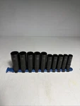 Matco Tools 10pc 3/8" Drive 6-pt Non Slip Deep Metric Socket Set 10-19 Sbdpma10r. Fixed Price $145.00.