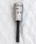 Snap On Tmab4.5e, 1/4" Socket Driven, 9/64" Allen/hex Bit.. Fixed Price $14.89.