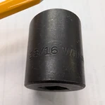 New Williams Impact Socket 13/16" X 1/2" Dr-6 Pt-made In Usa-f.ship. Fixed Price $19.19.