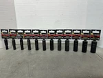 New Gearwrench 3/8 Deep Impact Socket 12pc 8mm-19mm (size & Pn In Description). Fixed Price $100.00.