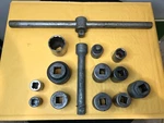 Vtg Lot Of Cornwell Snap-on Craftsman Blackhawk S-k Sockets Adapters Breaker Bar. Fixed Price $99.99.