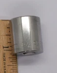 Craftsman 3/8" Drive 3/4" 6 Point Shallow Socket Sae G 43007 Usa Nos. Fixed Price $11.24.