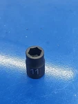 New Matco "adv" Bp11m6v, 3/8" Dr. 11mm. Impact Socket, Shallow, 6 Point. Fixed Price $22.50.