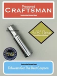 Craftsman 6 Point 3/8" Drive Chrome Deep 10 Mm " Socket Preowned Cmmt44426. Fixed Price $9.19.