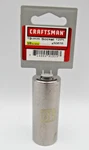 Craftsman 50676 Usa 3/8" Drive 12 Point 19mm Deep Socket. Fixed Price $21.00.