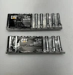 Cat Made Snap-on 1/4" Drive Socket Sets 213-9965 10pc Sae & 194-3578 9pc Metric. Fixed Price $200.00.