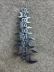 Easco Usa 9 Pc.sae 3/8 Crow Foot Wrench Set. Fixed Price $34.00.