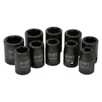 Performance Tool 1/2" Drive Metric 6-point Standard Impact Socket Set 10 Pieces. Fixed Price $26.74.