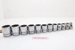 Snap-on F081 - F281 1/4-7/8" 3/8" Drive 12 Point Piece Sae Chrome Set Usa. Fixed Price $129.99.