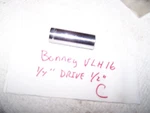 Bonney Tools, 1/4" Drive Chrome Deep Socket, 1/2" Sae, 6 Pt, #vlh16 C. Fixed Price $11.00.