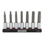 Proto J4990r7mm 7 Piece 3/8" Drive Advanced Hex Bit Socket Set - Mm. Fixed Price $104.19.