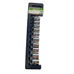 New Pittsburgh Pro 3/8" Drive 10pc Metric 12-point Chrome Socket Set Hand Tools. Fixed Price $14.99.