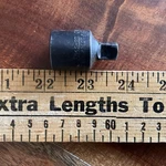 Snap On Tools Usa 1/2" 3/8" Adapter Socket Extension Gax 1 Not For Impact. Fixed Price $35.19.