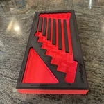 Snap-on Foam Fmwrs24b 1/4 -1-1/8 Sae Double End Flare Nut Wrench Set. Fixed Price $259.95.