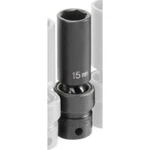 Grey Pneumatic 1015umd 3/8" Drive Deep Metric Universal Impact Socket 15mm. Fixed Price $29.06.