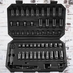 Vevor Impact Sockets Set 55pcs 6-point 1/4" Drive Bit Ratchet Tool Kit Case. Fixed Price $56.99.