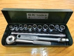 Sk Tools 1/4" Drive Sae Socket Set 3/16-1/2" ,ratchet, Breaker, Extension ,usa. Fixed Price $39.95.