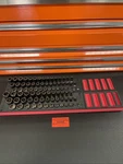 Snap-on Tools New 84pc 3/8" Drive 6pt Shallow / Semi Deep Master Foam Set. Fixed Price $2300.00.