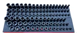 New Snap-on 1/2" Dr 99pc Metric & Sae Shallow Deep Semideep Impact Socket Set. Fixed Price $3799.99.