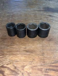 Matco Tools Cp366-cp466 1/2" Dr 1-1/8"-1 7/16 Impact Socket, 6 Point Lot Of 4. Fixed Price $79.99.