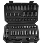 Vevor Impact Sockets Set 55pcs 6-point 1/4" Drive Bit Ratchet Tool Kit Case. Fixed Price $39.99.