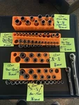 Early 2000's Very Newish Craftsman Socket Set Metric & Standard 1/4 3/8 Drives. Fixed Price $89.99.
