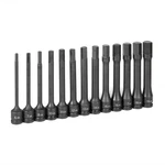 Grey Pneumatic 1363mh 1/2" Drive 13 Pc 6" Length Metric Hex Set. Fixed Price $301.37.