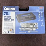 Quinn 72 Piece 3/8" Drive Master Socket / Ratchet Set 70317 Sae Metric. Fixed Price $159.99.