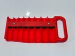 Snap-on Tools Usa Mr3816 16pc Slot Magnetic Socket Tray Holder - Red. Fixed Price $39.99.