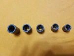 Set Of 5 Snap-on Socket Two 6 & Three 12 Points Sockets Used Good Condition.. Fixed Price $49.95.