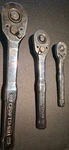 New Craftsman 3 Piece Full Polish Thin Low Profile 72t Ratchet Set 1/4 3/8" 1/2". Fixed Price $48.99.